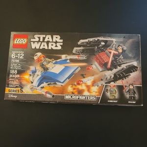 LEGO Star Wars A-Wing vs. TIE Silencer Microfighters
